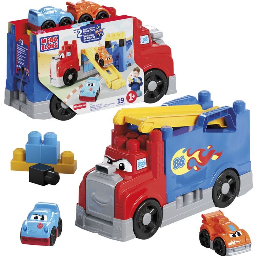 MEGA BLOKS Build & Race Rig  COLLECTIBLES